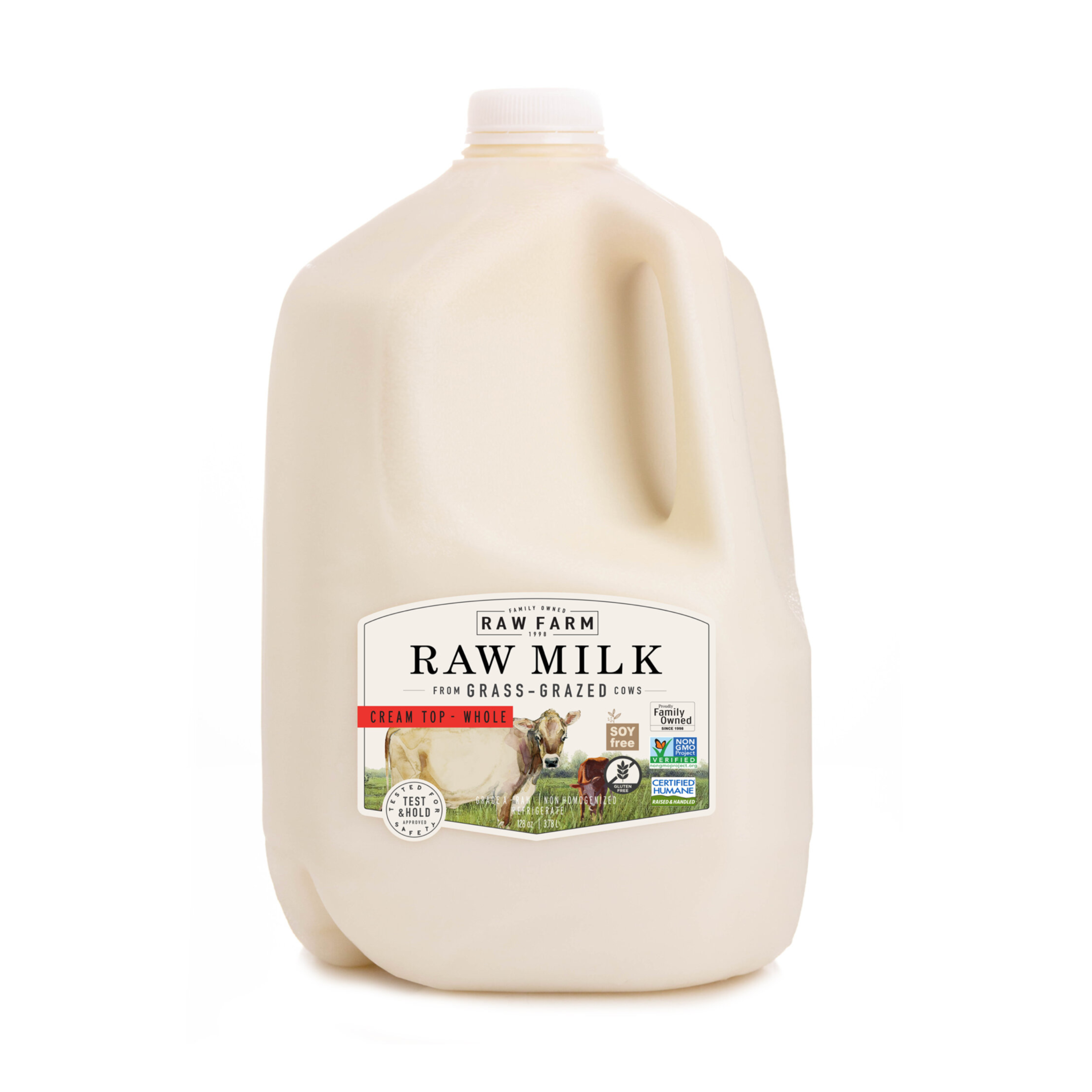 Raw Milk - 1 Gallon - Pasture to Fork